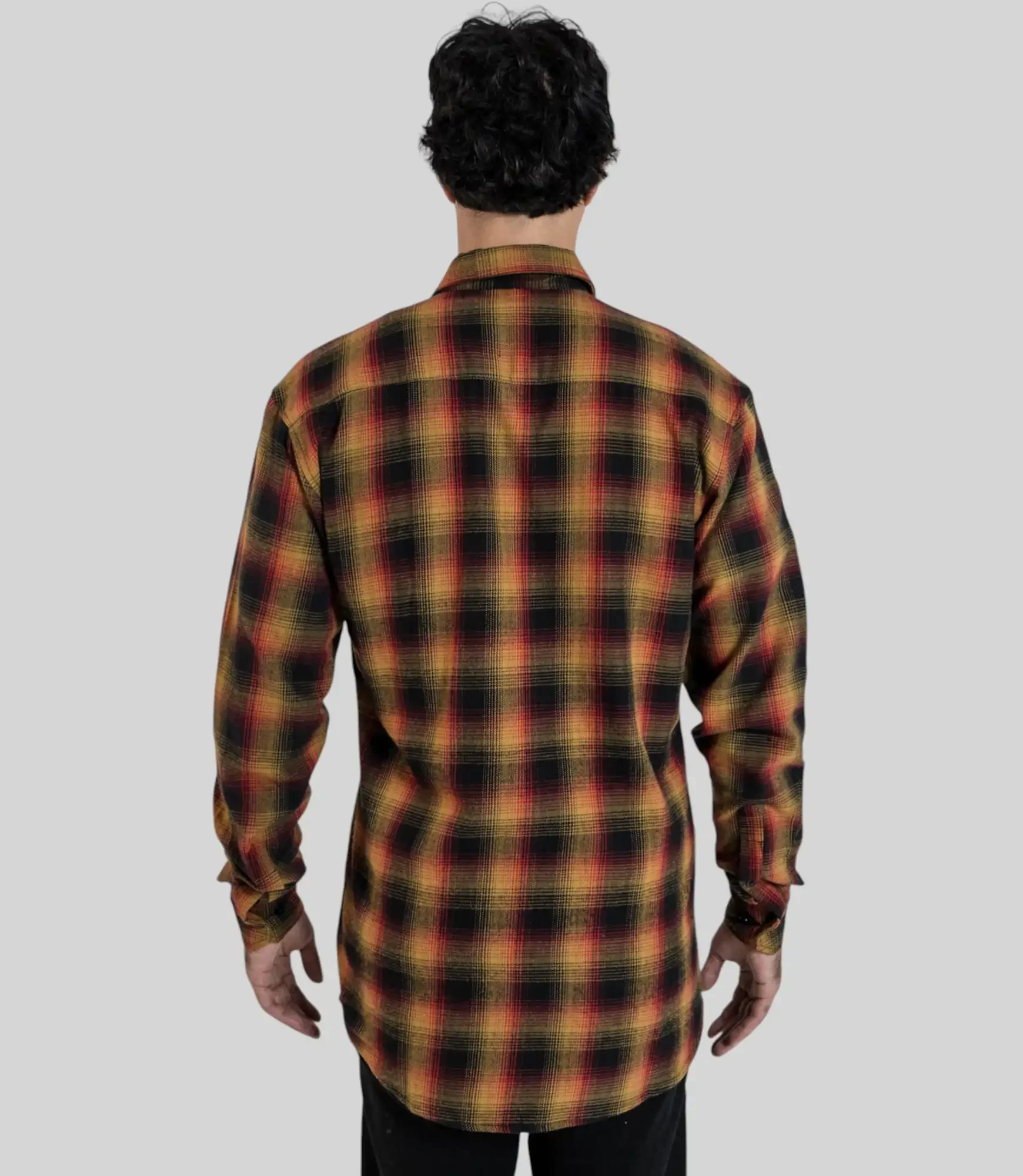 Tall Flannel - Outlaw - Plus 2 Clothing
