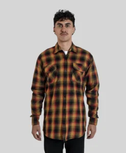 Tall Flannel - Outlaw - Plus 2 Clothing