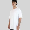 Oversized 2.0 Tee - White - Plus 2 Clothing