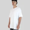Oversized 2.0 Tee - White - Plus 2 Clothing