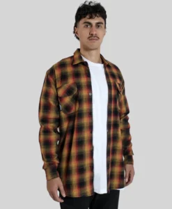 Tall Flannel - Outlaw - Plus 2 Clothing