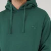 DARK GREEN TALL HOODIE - Plus 2 Clothing