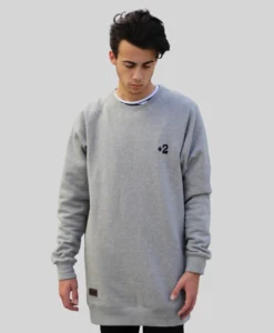 Grey marle Jumper 1
