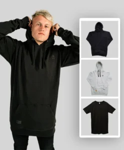 2 Tall Hoodies + Free Tee