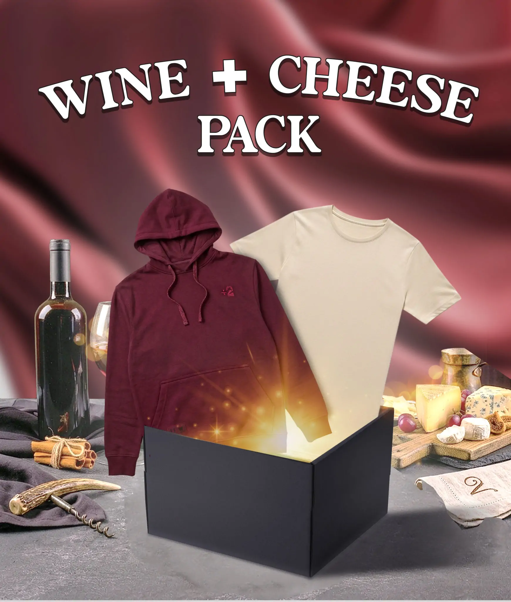 Wine and cheese pack 1 pack 2