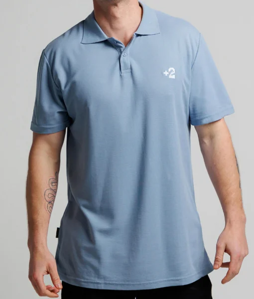 Tall Polo Shirt - Light Blue